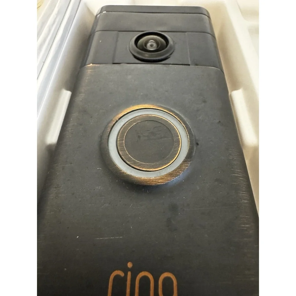 Ring Wi-Fi Enabled Video Doorbell - The Doorbell For Smart Phones